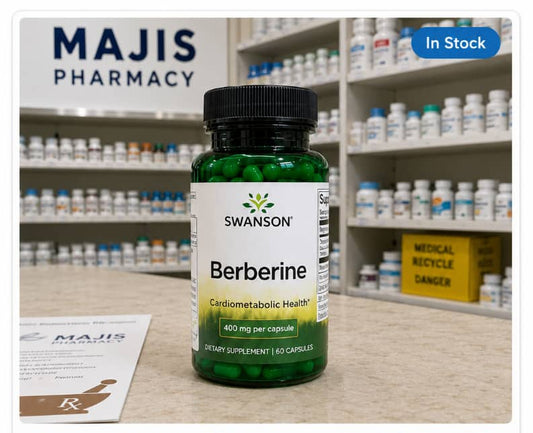 Swanson Berberine 400mg (60 Capsules)