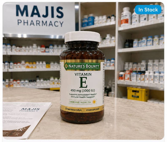 NATURE’S BOUNTY® VITAMIN E 450 mg (1000 IU)